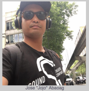 JoJoAboag in SoundTheatreCompany T-shirt