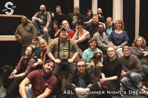 ASL Midsummer Nights Dream Cast STC 2018