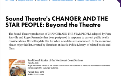 Seattle Public Library Reading List for Changer and the Star People