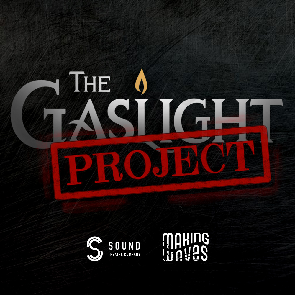 title graphic for Sound Theatre's production of GASLIGHT Angel Street