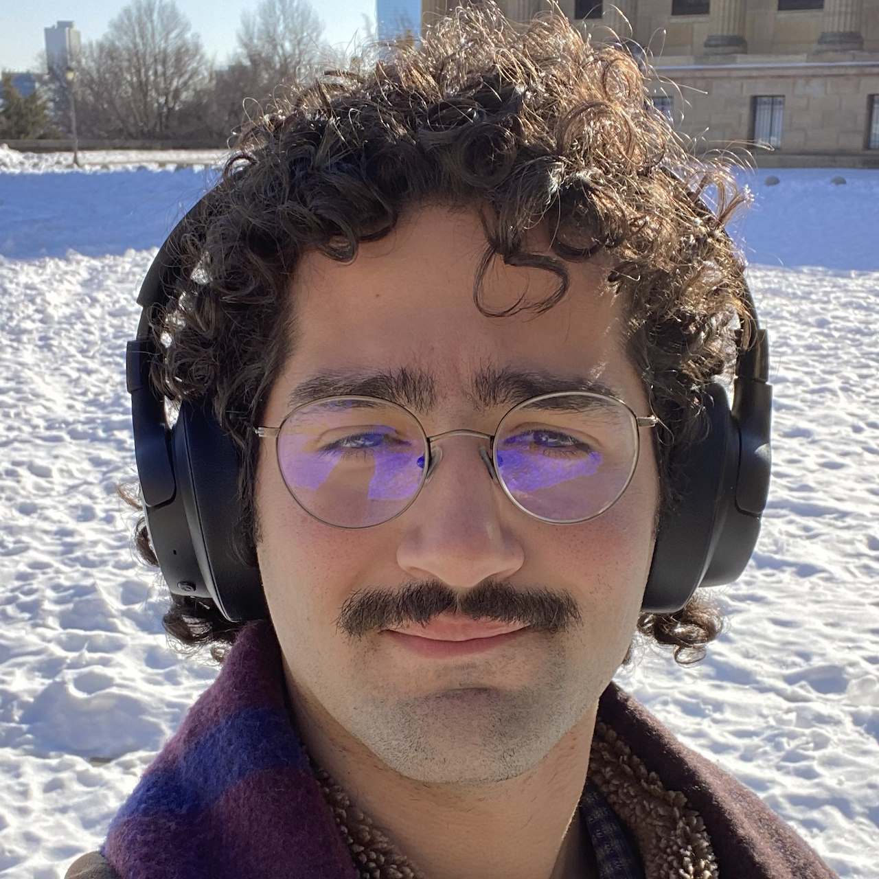 [ID: graphic on a deep red background featuring a black contour line illustration of a door left ajar below a black box with white text that reads "A Scythe and a Sandglass the Skeleton Bore by Mariah Lee Squires & S.W. Jones." Just below this text is a line and text that reads "A New Play Reading of the Monstrous Feminine." At the bottom right corner is a white Sound Theatre logo in a black box that connects to the thin black border that surrounds the image. End ID.]